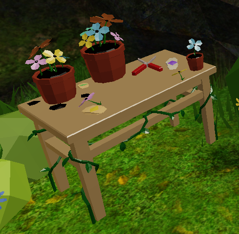 Floral Bench Islands Wikia Fandom - iyot tabe roblox