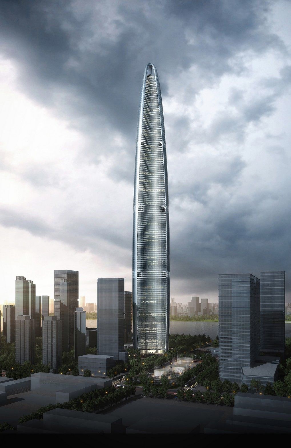 Wuhan Greenland Center Skyscraper Central Wiki Fandom