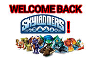 Welcome back Skylanders poster