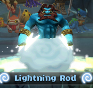 Lightning Rod in Skylanders Spyro's Universe