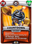 Carta de Countdown de Skylanders: Battlecast