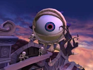 Occolous spectating the battle