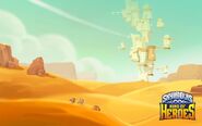 Concept art of the Mirage Tower