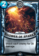 Animated version of Shower of Sparks.