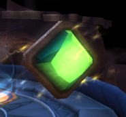 Green singing gem