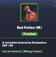 A Medium Red Potion