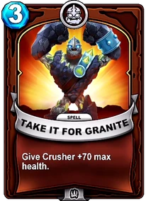 Take It For Granitecard