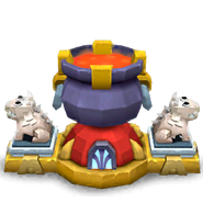 Small Magic Cauldron, gives Red Potions