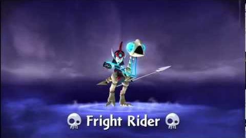 Meet the Skylanders Fright Rider "Fear the Spear!"