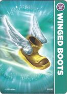 Winged Boots card