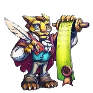 Rufus' render in Skylanders: Lost Islands