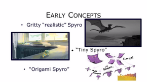 Early spyro concepts