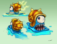 Early Cyclops Snail concept art by I-Wei Huang