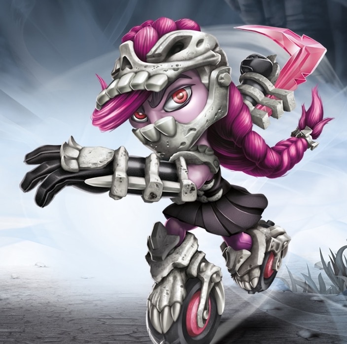 Skylanders Trap team Swap force character: Roller Brawl Undead