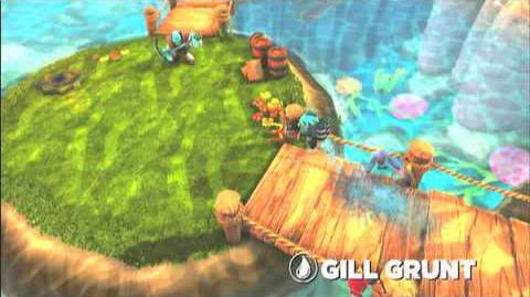 Skylanders Spyro's Adventure - Gill Grunt Preview Trailer (Fear the Fish)