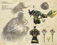 Skylanders: Ring of Heroes Awakened Pit Boss concept art