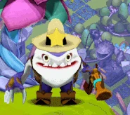 Wheellock's idle and poke animation