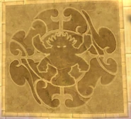 ArkeyanMural.png (776 KB) A floor mural resembling the Weapon Master in Time of the Giants