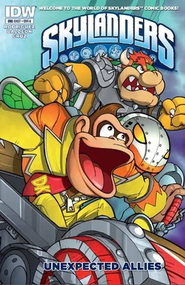 Unexpected Allies Comic Cover