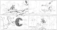 Storyboards by Alexandre Diboine