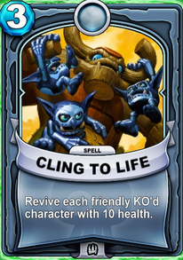 Cling To Lifecard