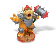 Bowser in toy form