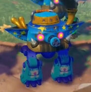 Playable Blue Troll Mech