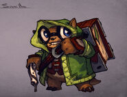 Character concept of Hugo by Jeff Bellio