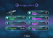 Estadísticas de Knight Mare en Trap Team