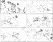 Storyboards by Alexandre Diboine