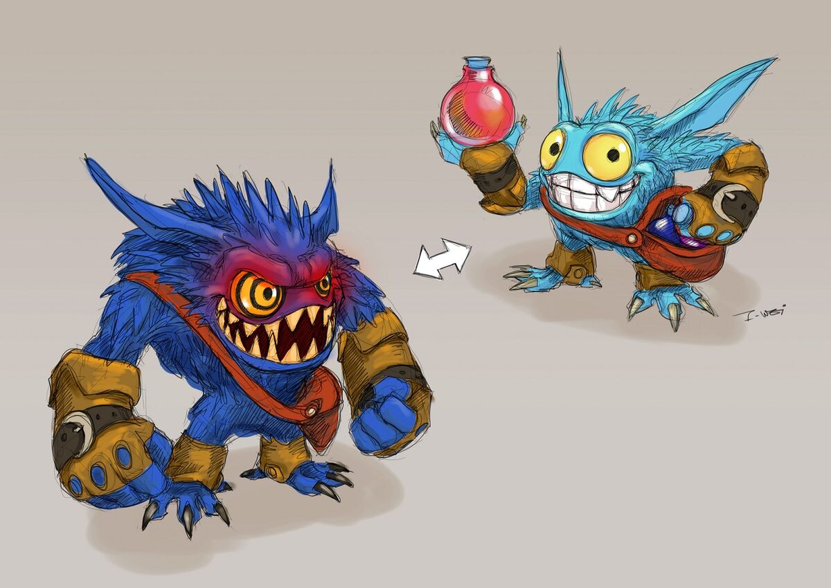 skylanders coloring pages pop fizz