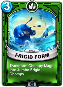 Frigid Formcard