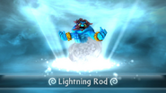 Lighting Rod in his elemental Background