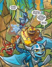 Skylanders Micro Comic5 Strip