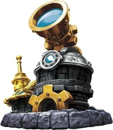 Artwork of the Gryphon Park Observatory location figure