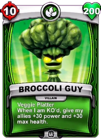 Veggie Platter - Special Ability (Passive)card