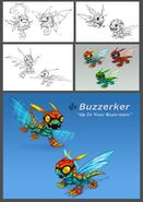 Concept art of High Five "Buzzerker" by I-Wei Huang[1]