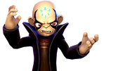 The render of Kaos as seen in his boss battle