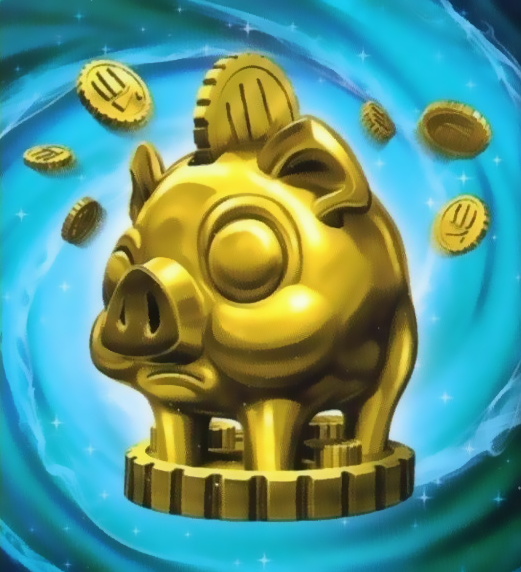 Golden Piggy Bank 