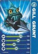 Series 1 Gill Grunt stat card