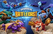 The loading screen of Skylanders: Battlecast