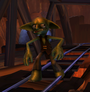 Glumshanks at Lava Lakes Railway (Wii)