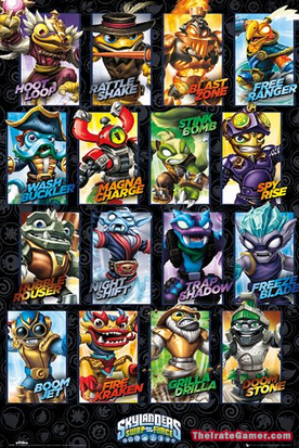 SSF Poster leaked all 16 Swap Force Skylander Poster.png