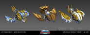 Skylanders: SuperChargers Racing Jet Stream mod illustrations by Alex Boisjoly-Martin