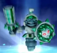 Nuevo escudo de Doom Stone de su ruta superior "Luchador de jade"