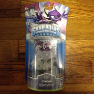 Extraña figura de Cynder S1 de cristal