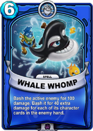 Whale Whompcard