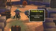 Timidclops' enemy intro at Crystal Eye Castle in Skylanders: Spyro's Adventure (PlayStation 3 / Xbox 360)