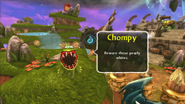 Chompy's enemy intro at Shattered Island (PlayStation 3 / Xbox 360)