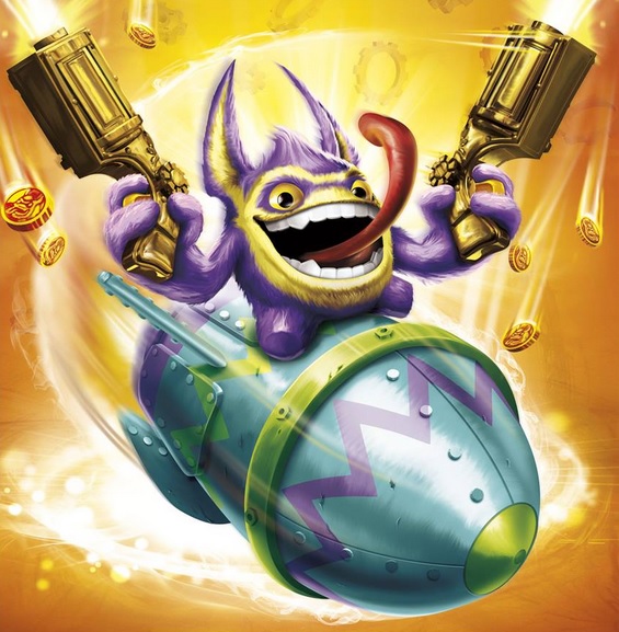 trigger happy skylanders costume